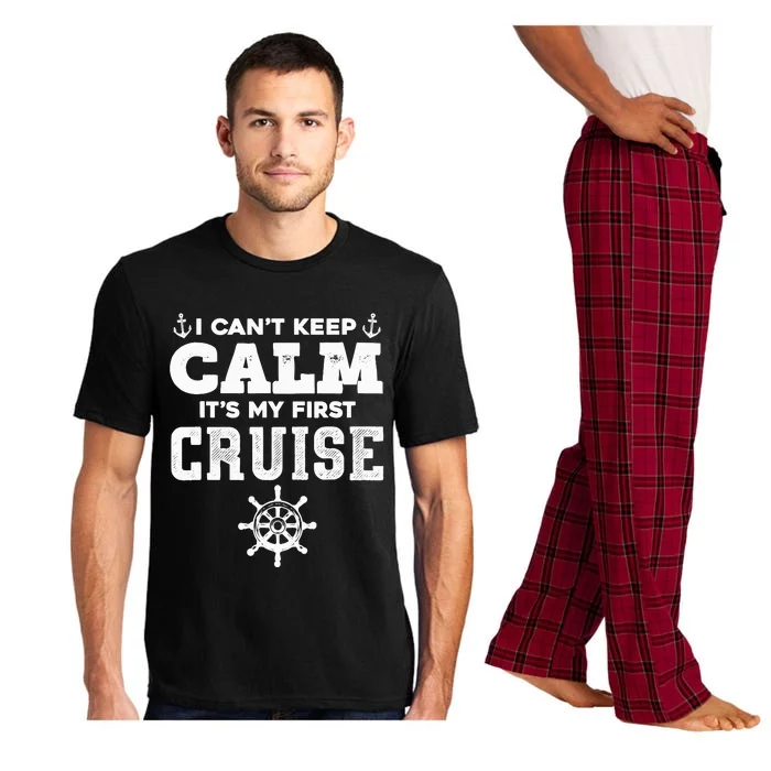 1st Cruise CanT Keep Calm ItS My First Cruise Pajama Set