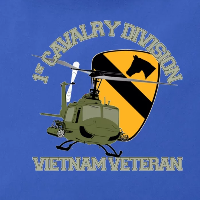 1st Cavalry Division Vietnam Veteran Uh1 Gunship Veteran Day Gift Zip Tote Bag