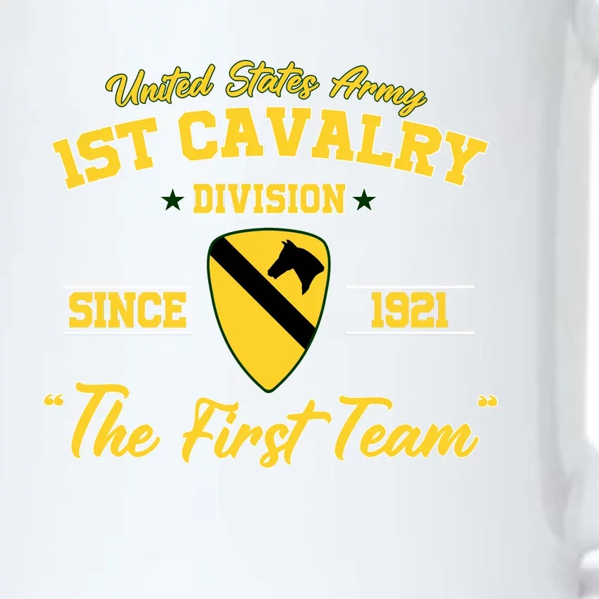 1st Cavalry Division Veteran Always A Soldier Military Xmas Black Color Changing Mug