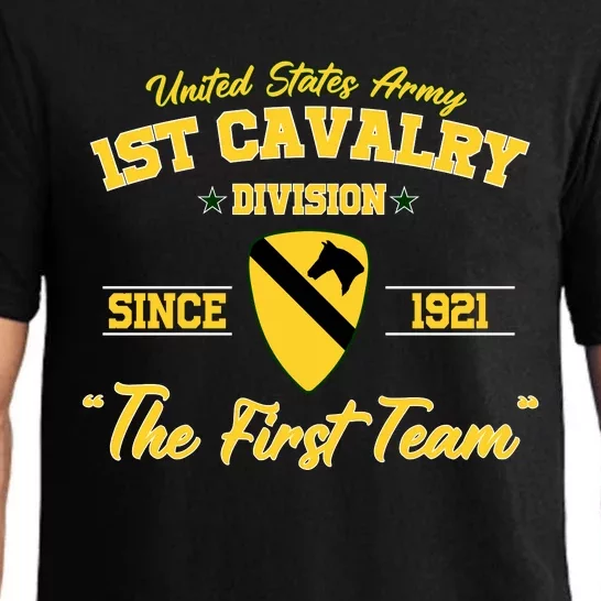 1st Cavalry Division Veteran Always A Soldier Military Xmas Pajama Set