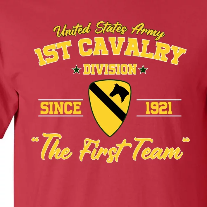 1st Cavalry Division Fort Hood Tx Women Tall T-Shirt