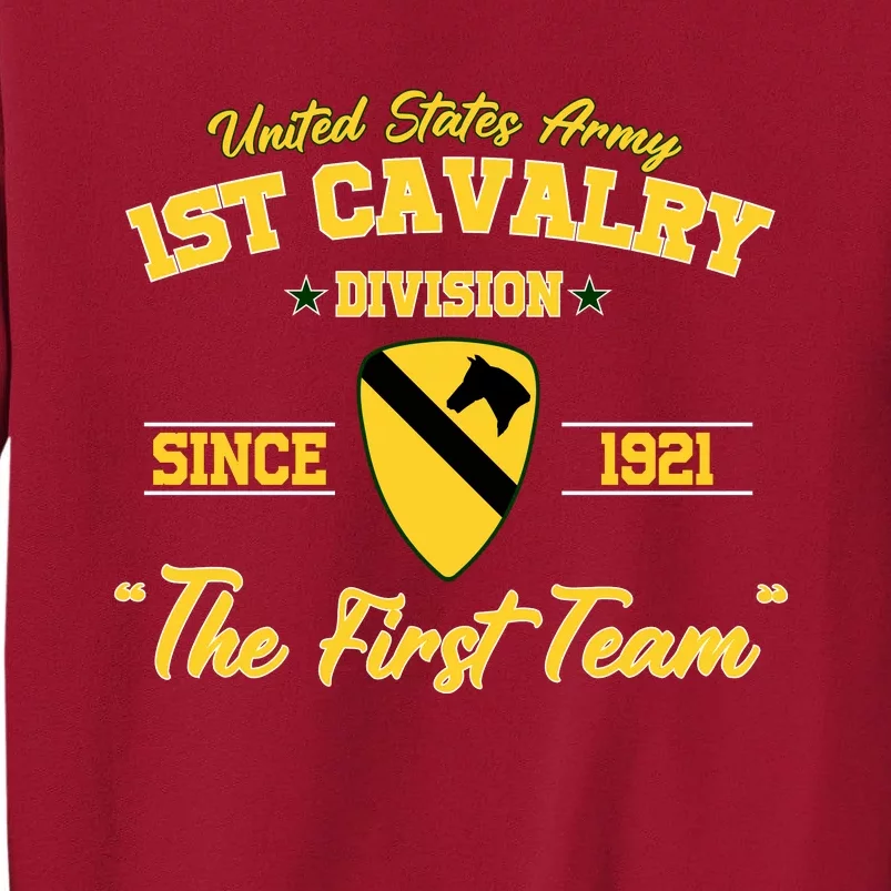 1st Cavalry Division Fort Hood Tx Women Tall Sweatshirt