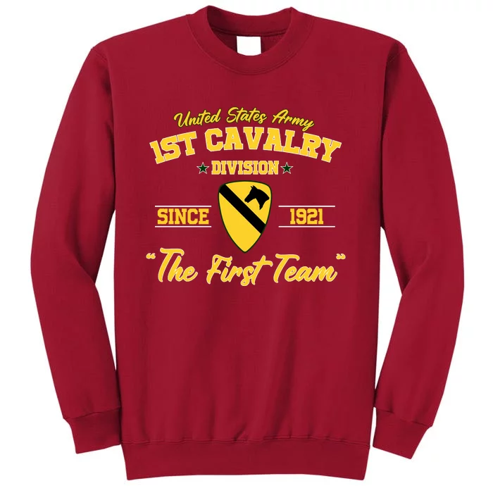 1st Cavalry Division Fort Hood Tx Women Tall Sweatshirt