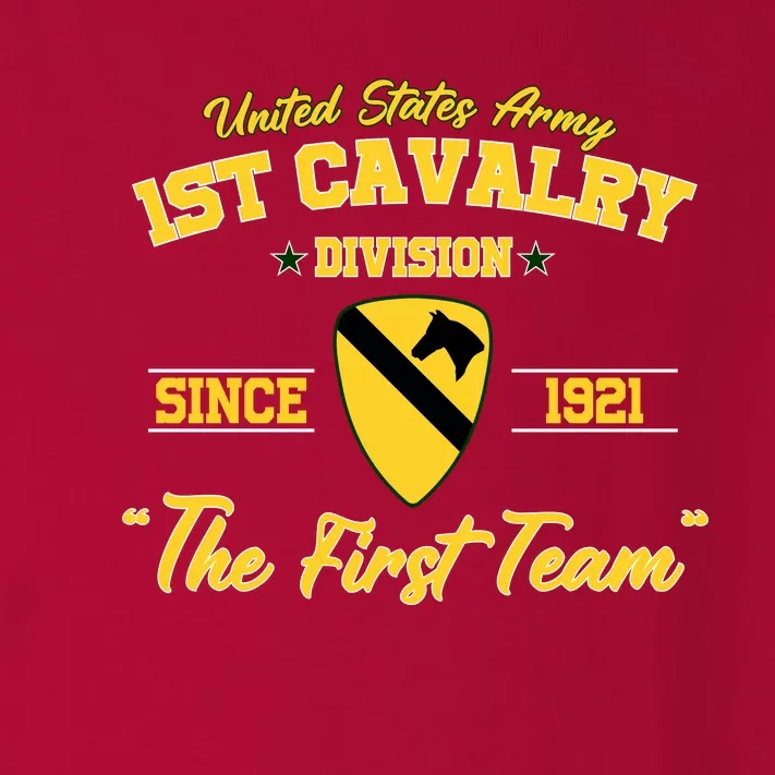 1st Cavalry Division Fort Hood Tx Women Toddler Long Sleeve Shirt