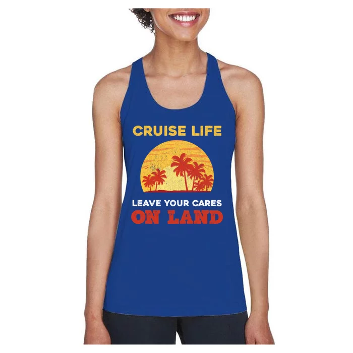 1St Cruise Design For Fist Time Cruisers Gift Women's Racerback Tank