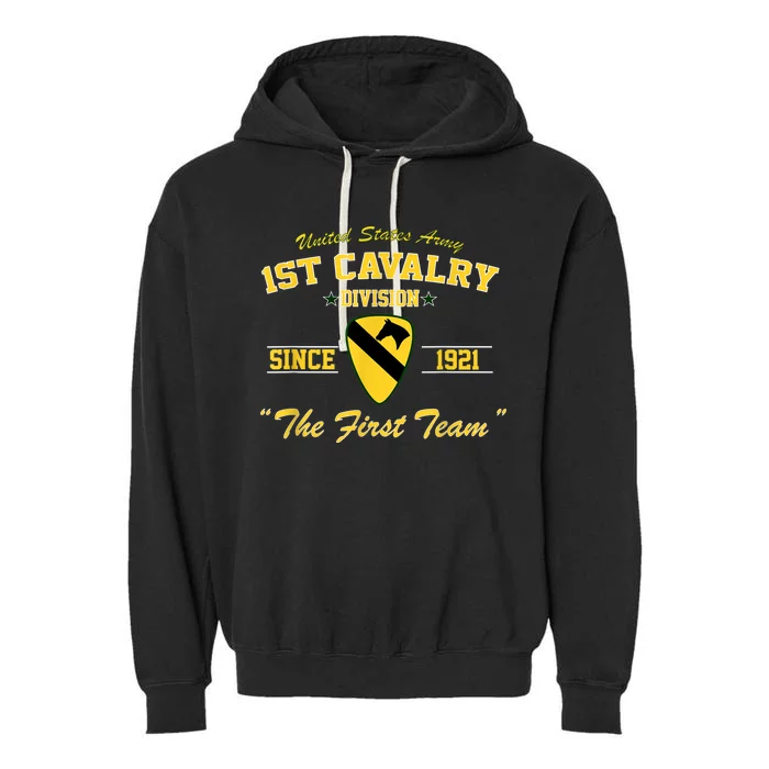 1st Cavalry Division Garment-Dyed Fleece Hoodie