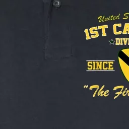 1st Cavalry Division Softstyle Adult Sport Polo