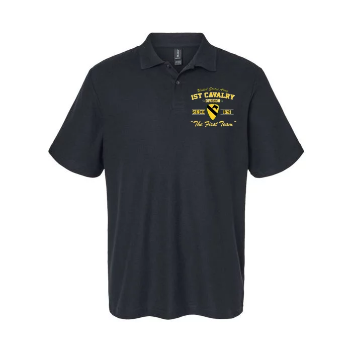 1st Cavalry Division Softstyle Adult Sport Polo