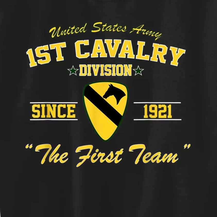 1st Cavalry Division Kids Sweatshirt