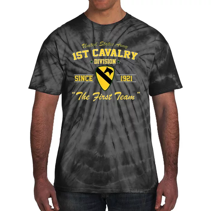 1st Cavalry Division Since 1921 Tie-Dye T-Shirt