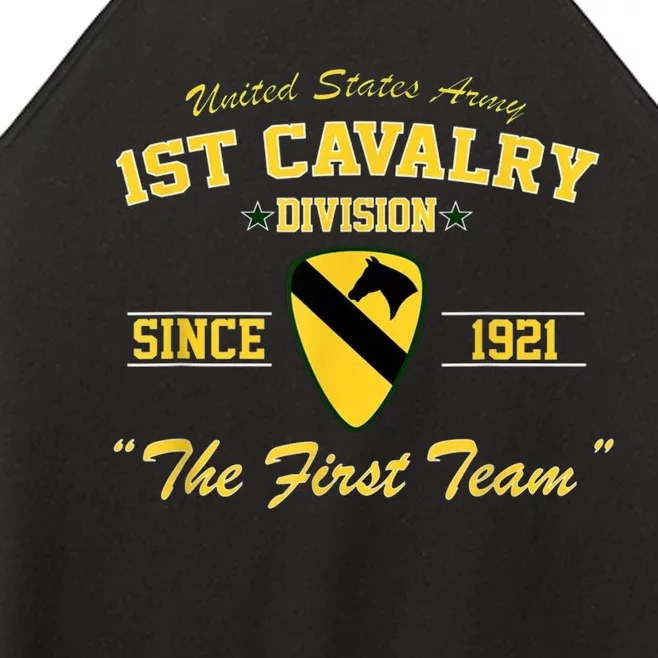 1st Cavalry Division Since 1921 Women’s Perfect Tri Rocker Tank