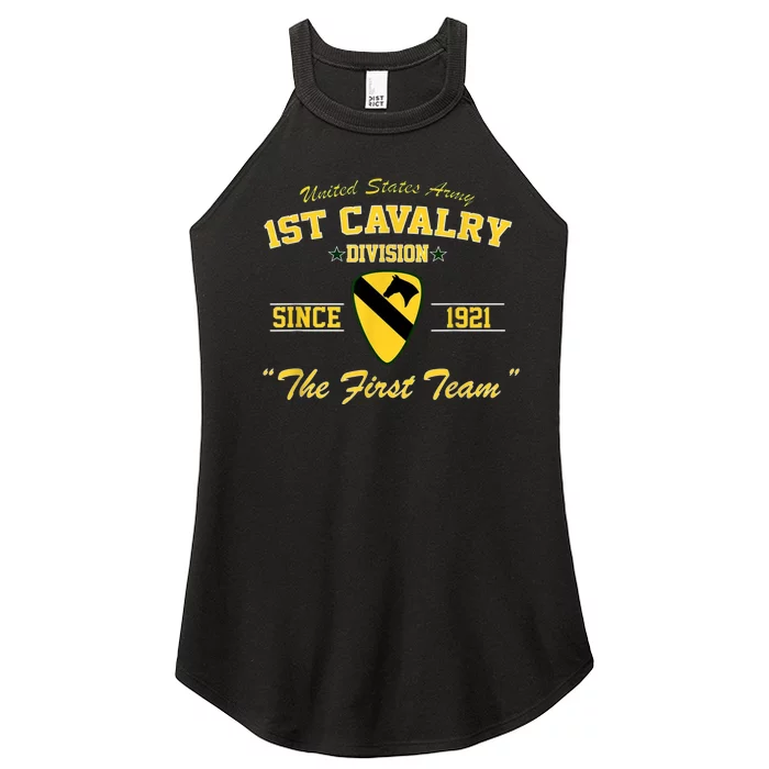 1st Cavalry Division Since 1921 Women’s Perfect Tri Rocker Tank