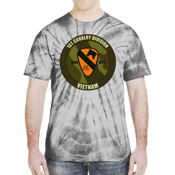 1st Cavalry Division Vietnam Tie-Dye T-Shirt