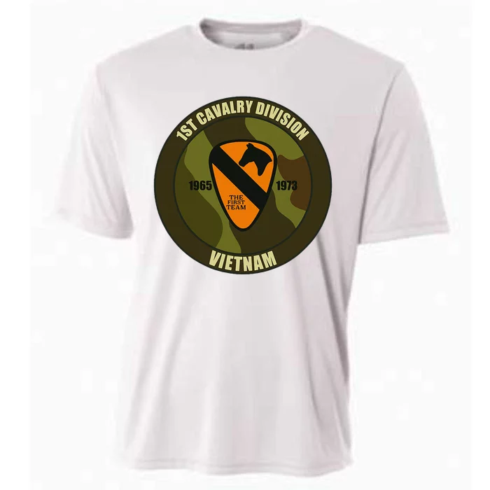 1st Cavalry Division Vietnam Cooling Performance Crew T-Shirt