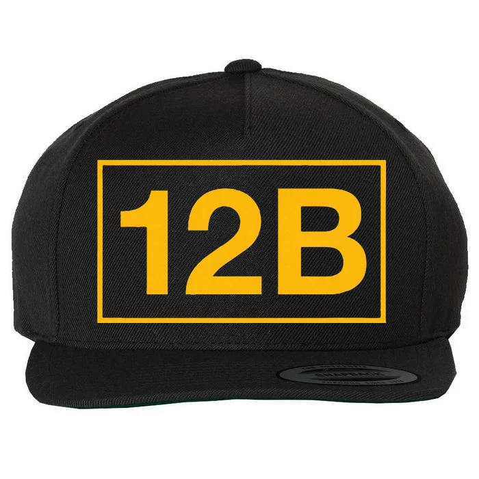 12b Combat Engineer Wool Snapback Cap