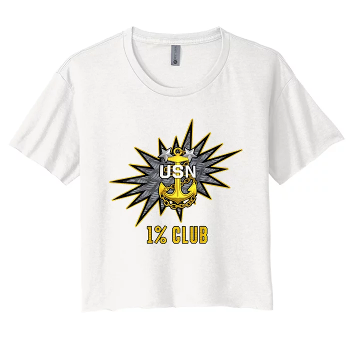 1 Club E9 Mcpo Pride Women's Crop Top Tee