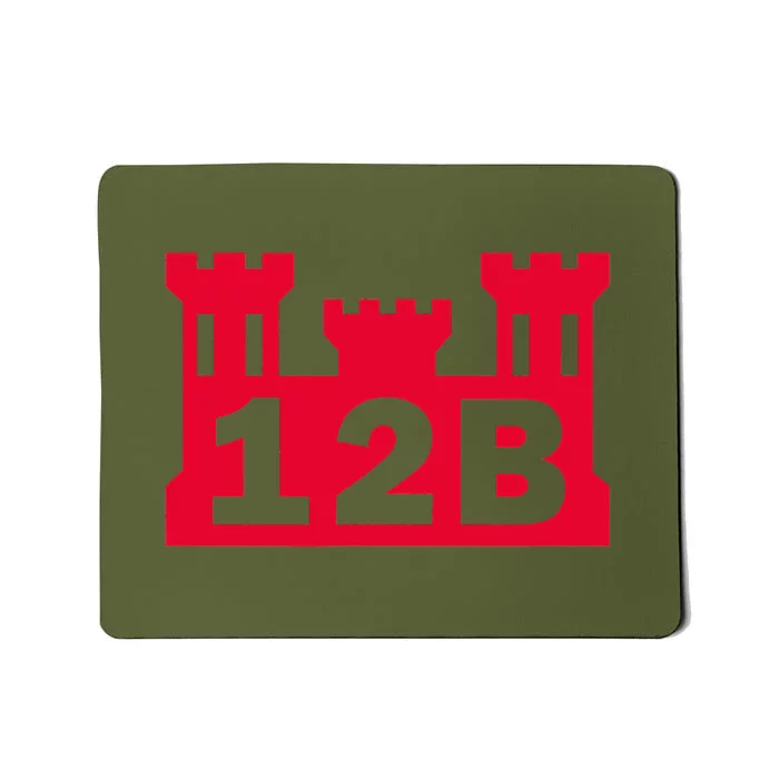 12B Combat Engineer Castle Mousepad