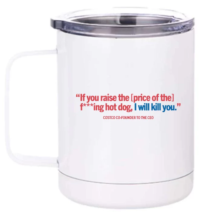 150 Costco Hot Dog Soda Combo With Front & Back 12oz Stainless Steel Tumbler Cup