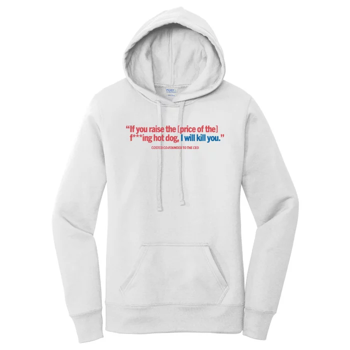 150 Costco Hot Dog Soda Combo With Women's Pullover Hoodie