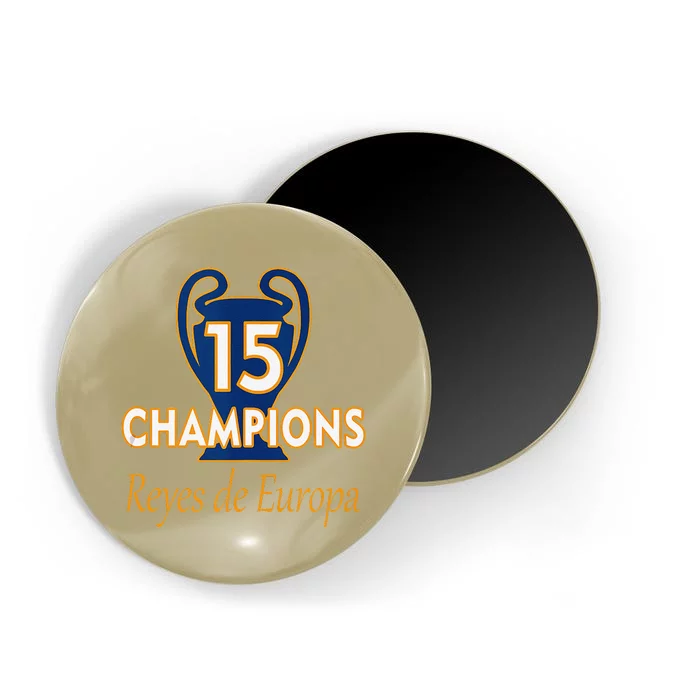 15 Champions Kings Of Europe From London To Madrid Magnet