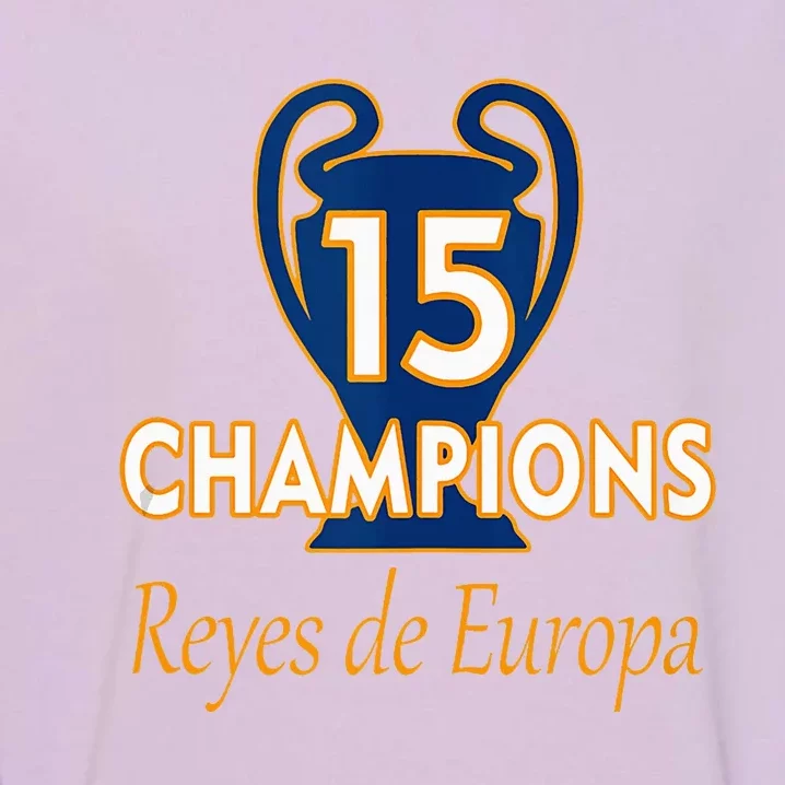 15 Champions Kings Of Europe Garment-Dyed Sweatshirt