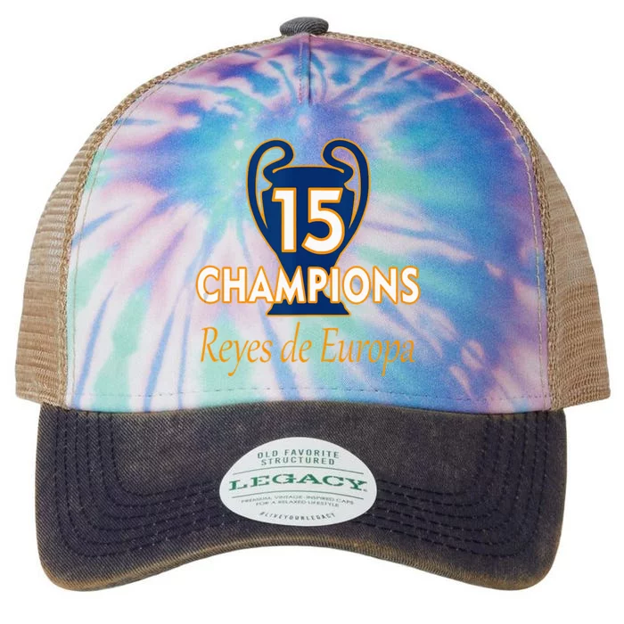 15 Champions Kings Of Europe Legacy Tie Dye Trucker Hat