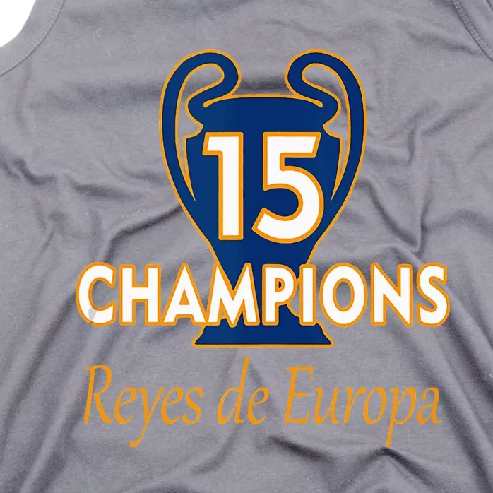 15 Champions Kings Of Europe Tank Top