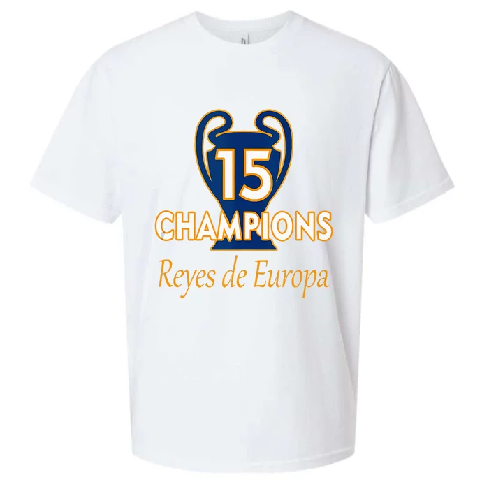 15 Champions Kings Of Europe Sueded Cloud Jersey T-Shirt