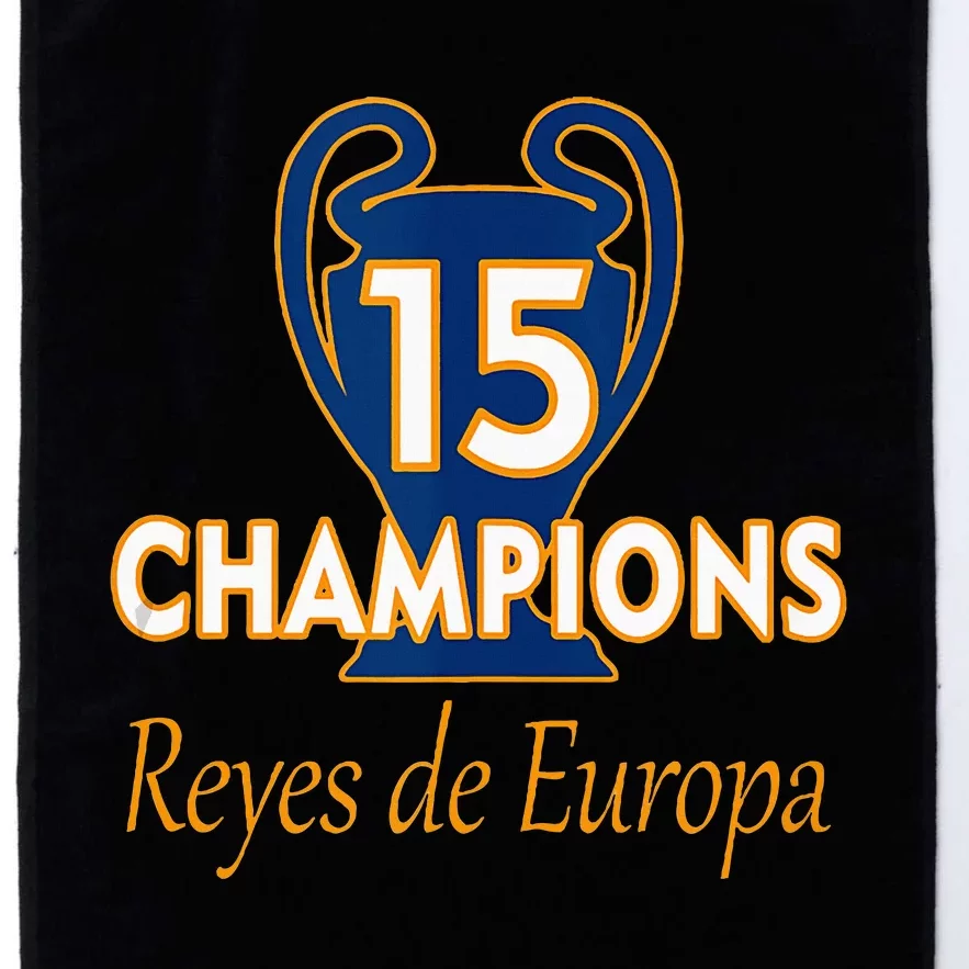 15 Champions Kings Of Europe From London To Madrid Platinum Collection Golf Towel