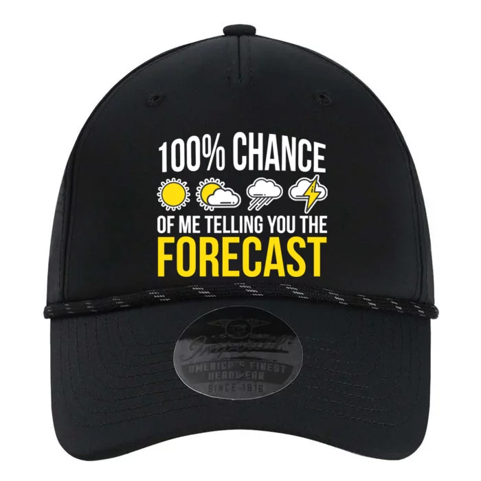 100% Chance Of Me Telling You The Forecast Weatherman Performance The Dyno Cap