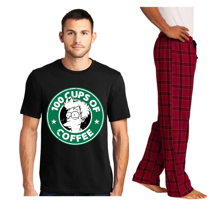 100 Cups Of Coffee Pajama Set