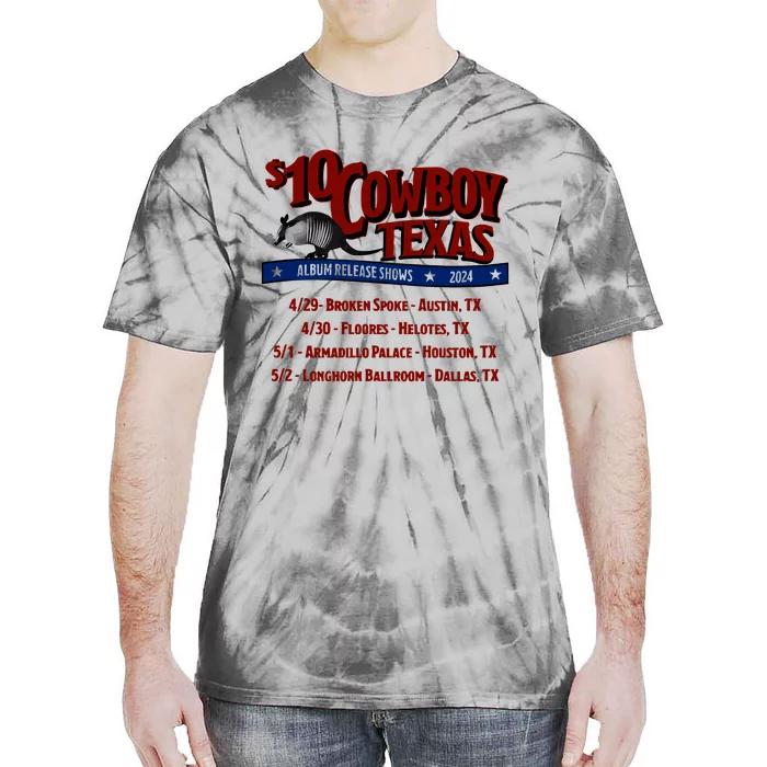 $10 Cowboy Release Charley Crockett Tie-Dye T-Shirt