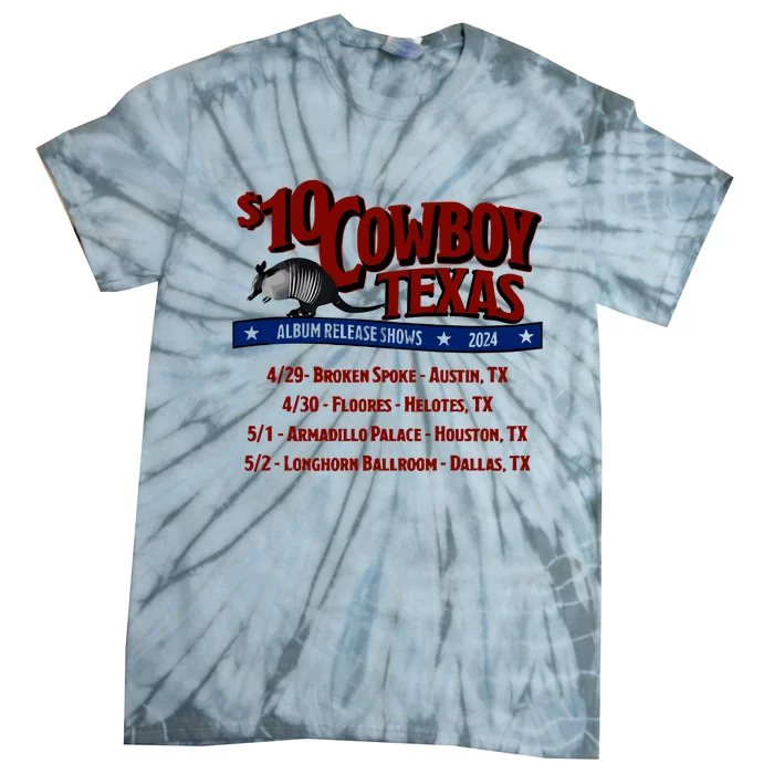 $10 Cowboy Release Charley Crockett Tie-Dye T-Shirt