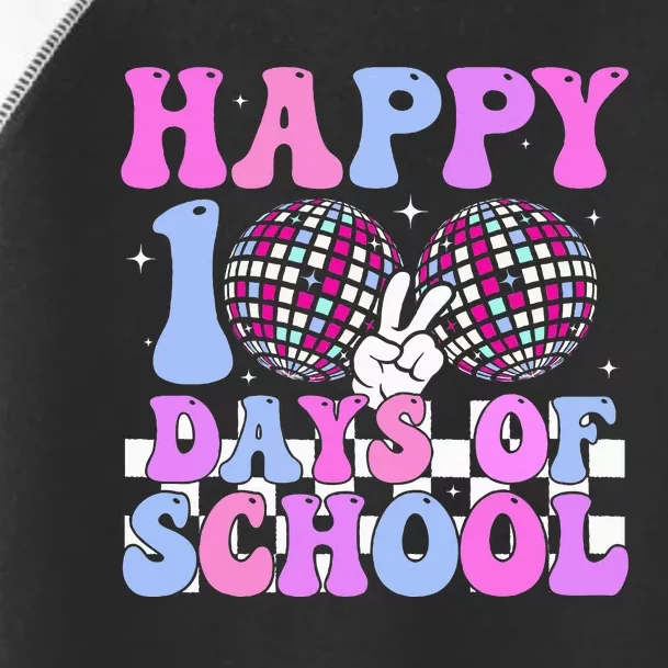 100 Days 100th Day Of School For Teacher Toddler Fine Jersey T-Shirt