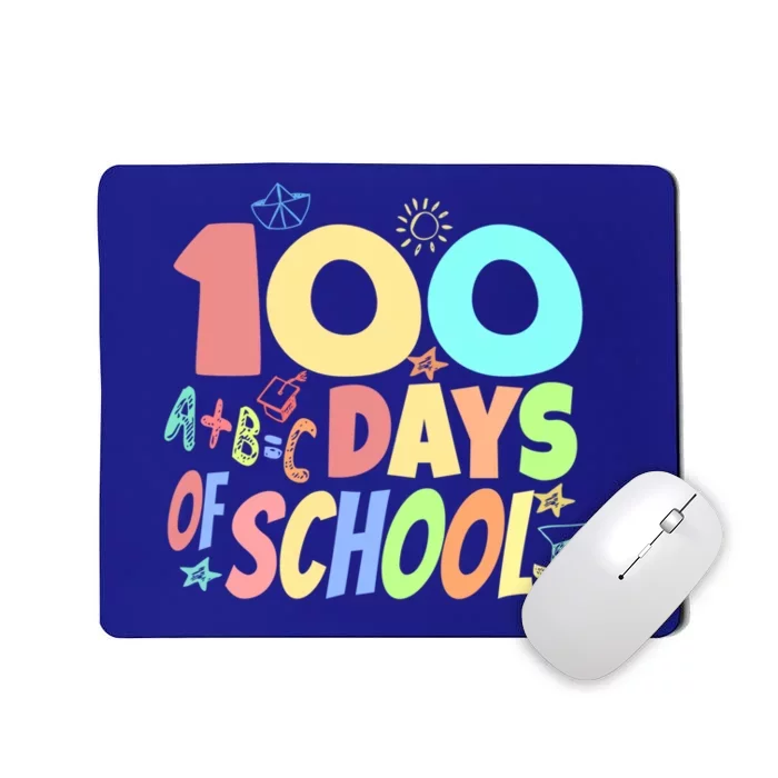 100s Day 100 Days Of School Gift Mousepad