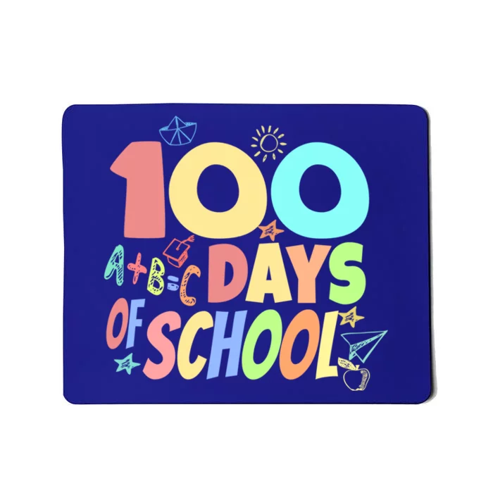 100s Day 100 Days Of School Gift Mousepad