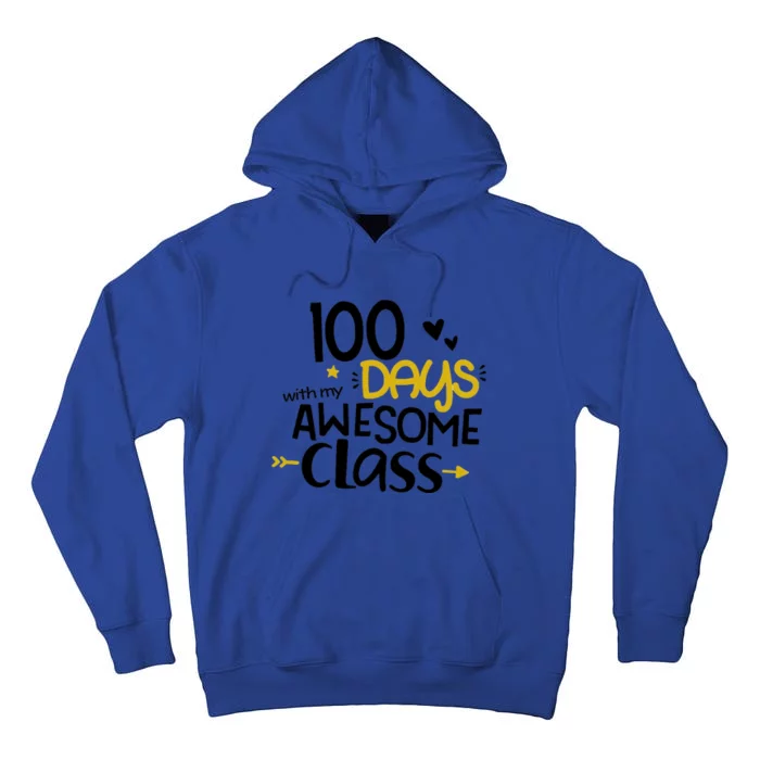 100 Days Awesome With My Class Tall Hoodie