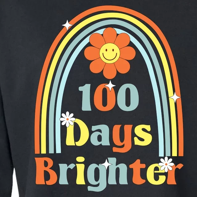 100 Days Brighter Cropped Pullover Crew