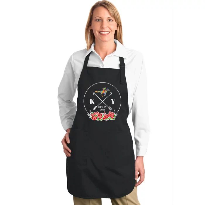 150th Derby Day 2024 Derby Party Horse Race Full-Length Apron With Pocket