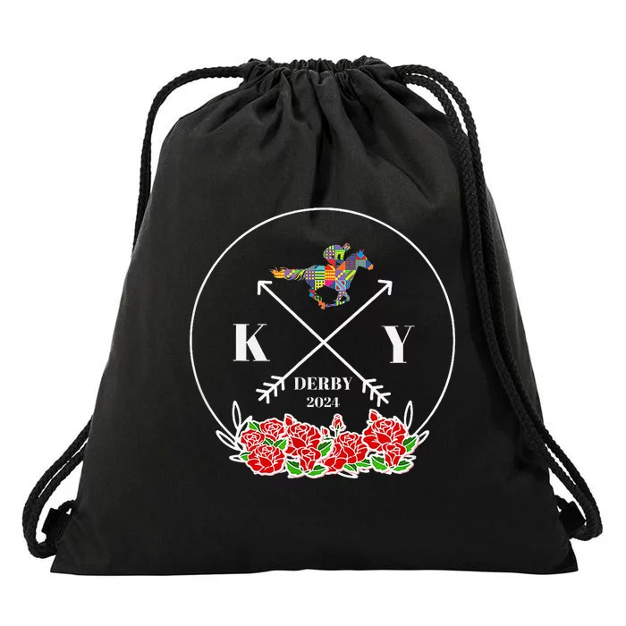 150th Derby Day 2024 Derby Party Horse Race Drawstring Bag