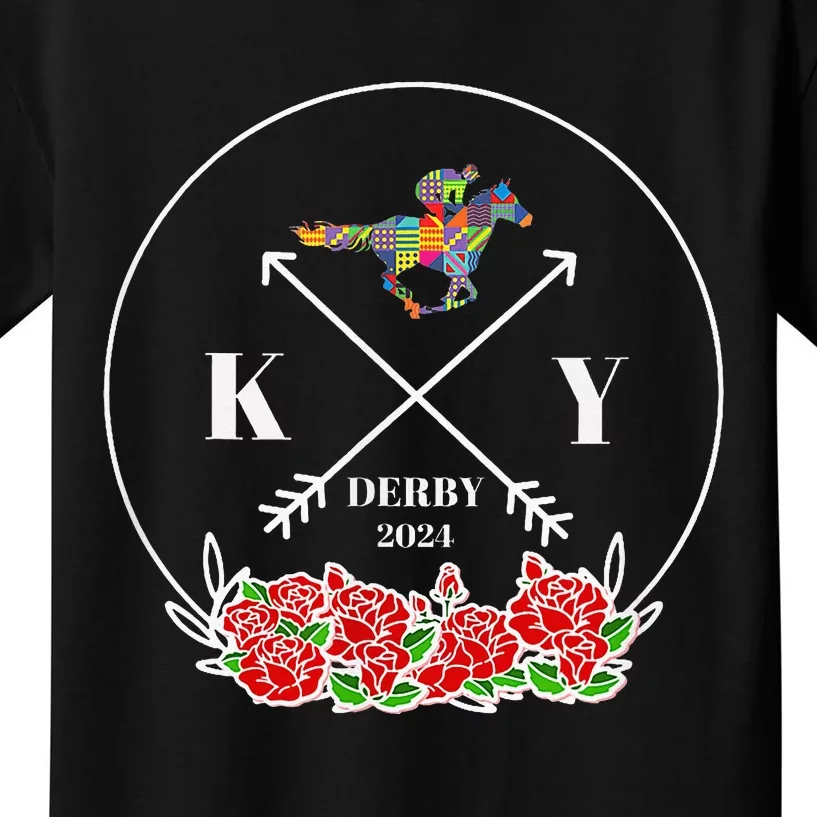 150th Derby Day 2024 Derby Party Horse Race Kids T-Shirt