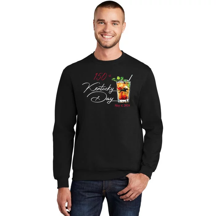 150th Derby Day Horse Racing Tall Sweatshirt