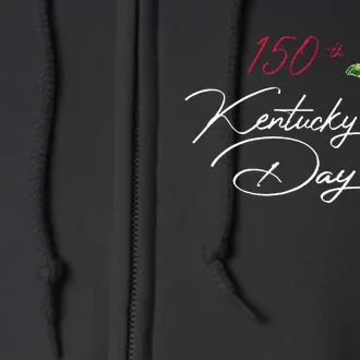 150th Derby Day Horse Racing Full Zip Hoodie