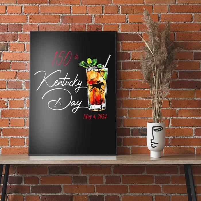 150th Derby Day Horse Racing Kentucky Poster