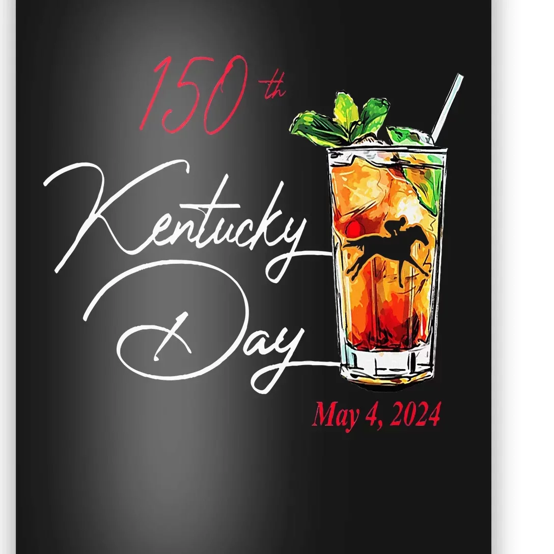 150th Derby Day Horse Racing Kentucky Poster