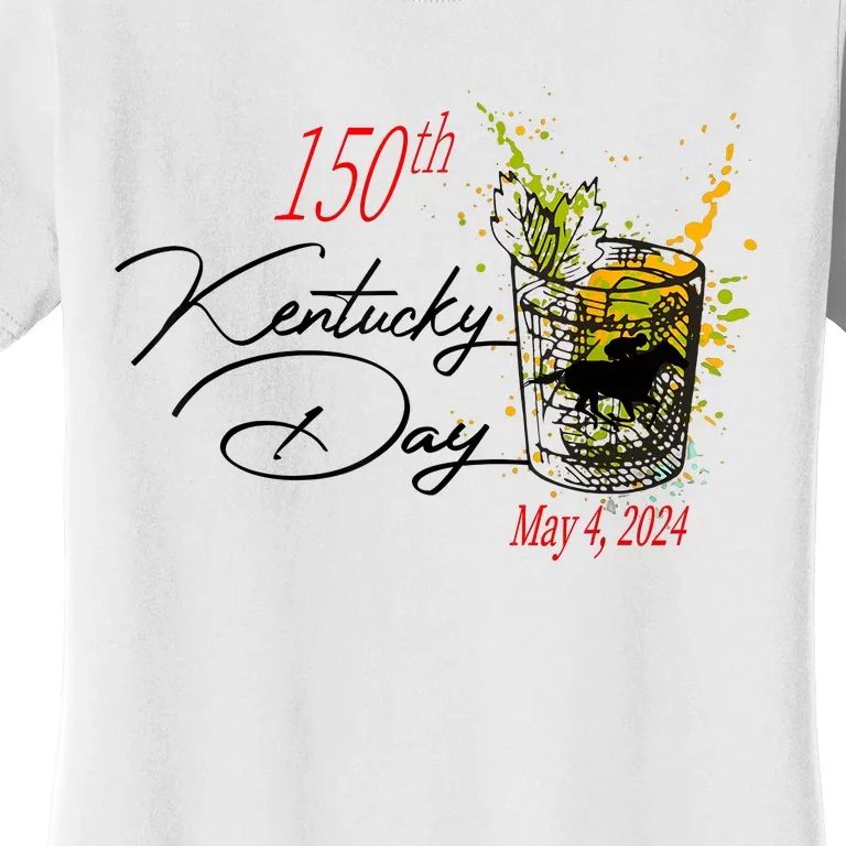 150th Derby Day 2024 May Horse Racing Women's T-Shirt