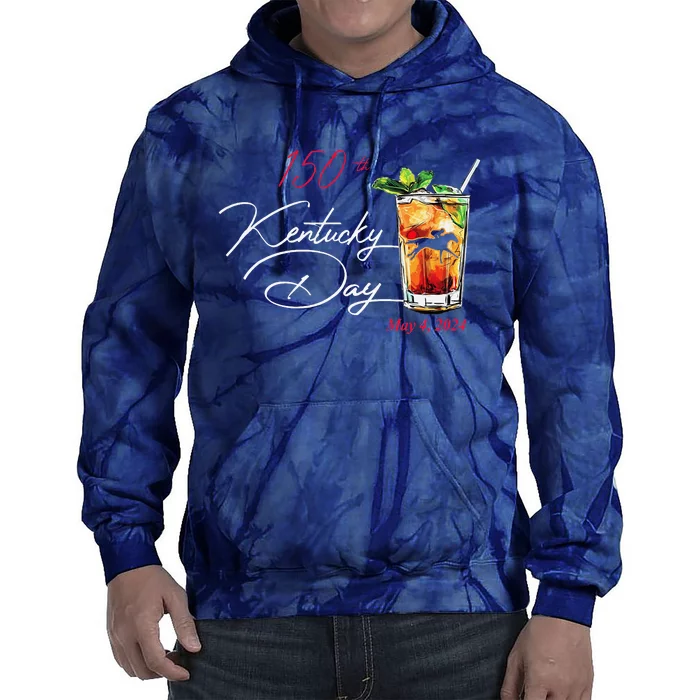 150th Derby Day Horse Racing Tie Dye Hoodie