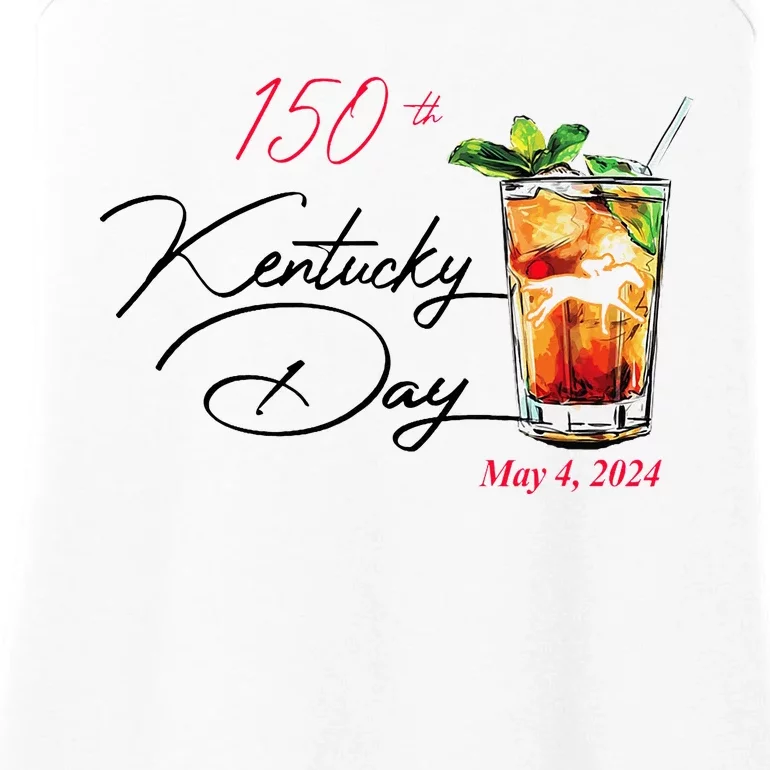 150th Derby Day Horse Racing Ladies Essential Tank