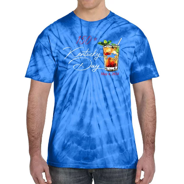 150th Derby Day Horse Racing Tie-Dye T-Shirt