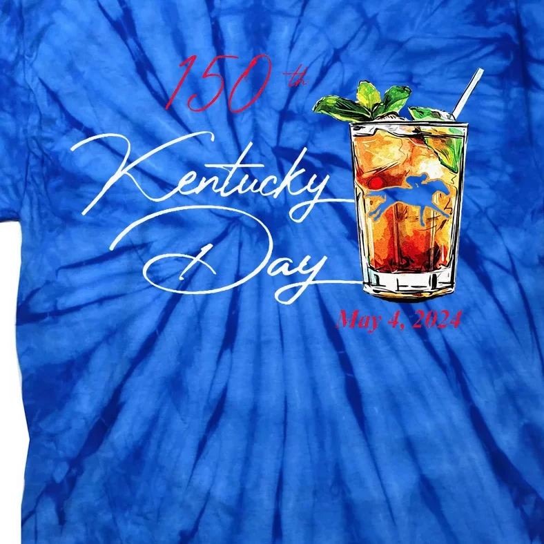 150th Derby Day Horse Racing Tie-Dye T-Shirt